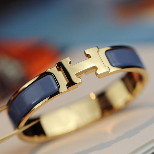 ¡®AuraJewelry¡¯H BRACELET 12MM BLUE GRAY