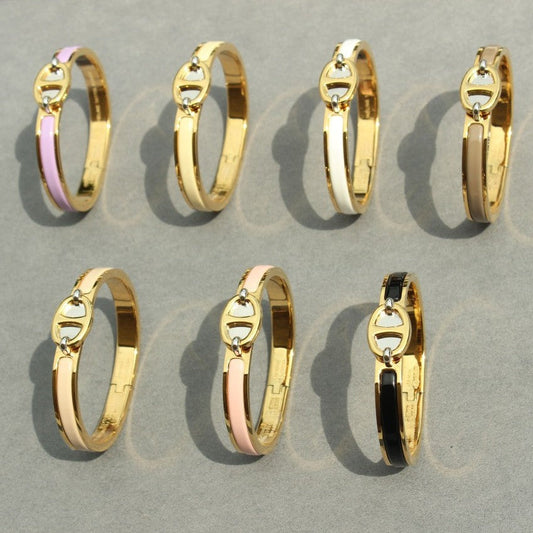 ¡®AuraJewelry¡¯CLIC CHAINE GOLD BRACELET